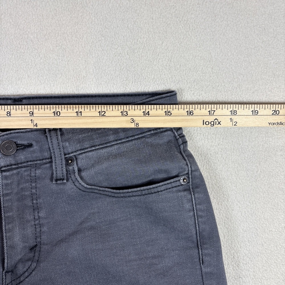 Levi's Men's Gray 511 Slim Fit Straight Leg Denim Jeans - 31x32 - Picture 2 of 7